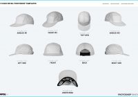 5 Panel Hat Template New 5 Panel Cap Shop Templates by Prepress toolkit On