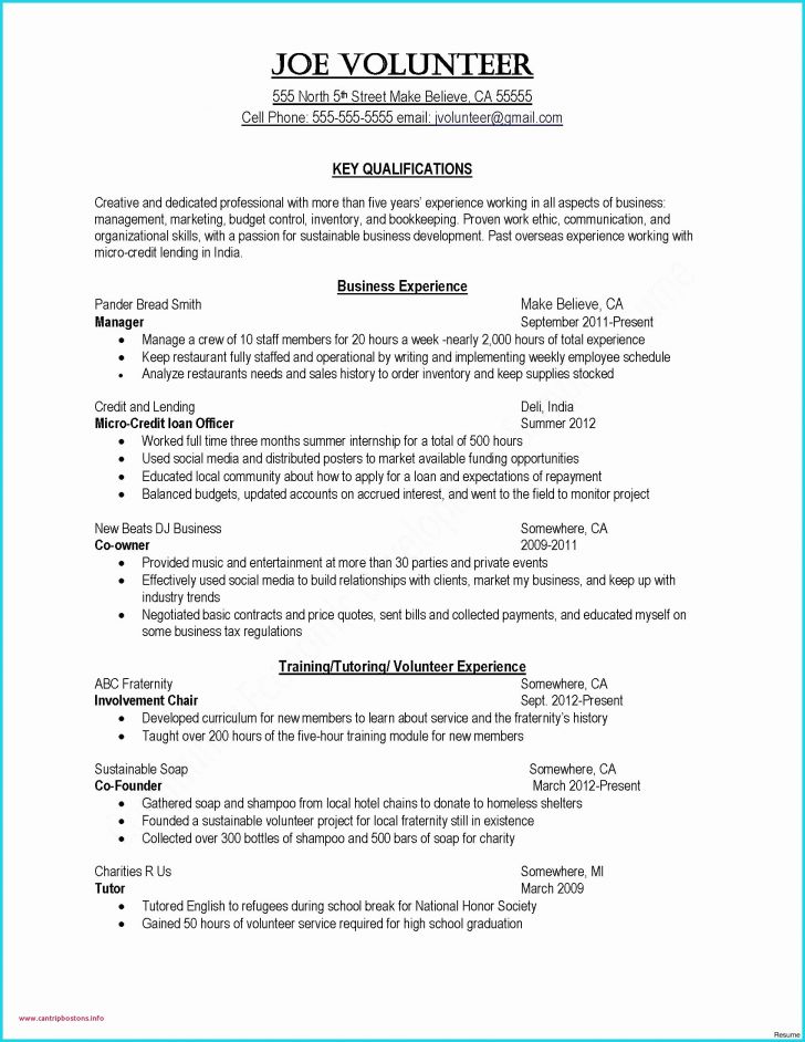 Permalink to Lovely Job Resume Template